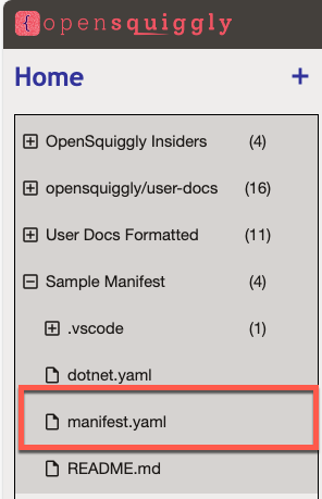 Manifest Import 2