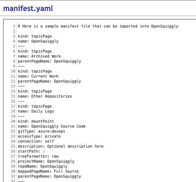 Manifest Import 3